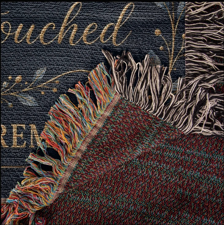 Retirement Keepsake Woven Blanket Gift
