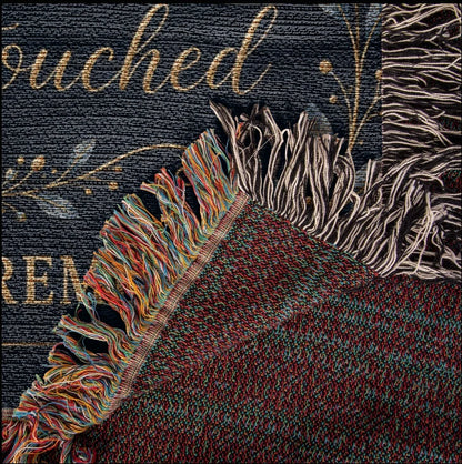 Retirement Keepsake Woven Blanket Gift