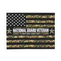 National Guard Veteran Velveteen Blanket – Always Ready, Always There | Military Appreciation Gift