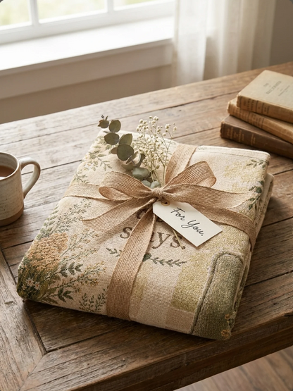 The Love Stays Pet Memorial Woven Blanket | Comfort Gift for Dog or Cat Loss