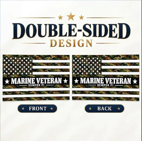 Marine Veteran Flag – Camouflage Military Flag | Semper Fi