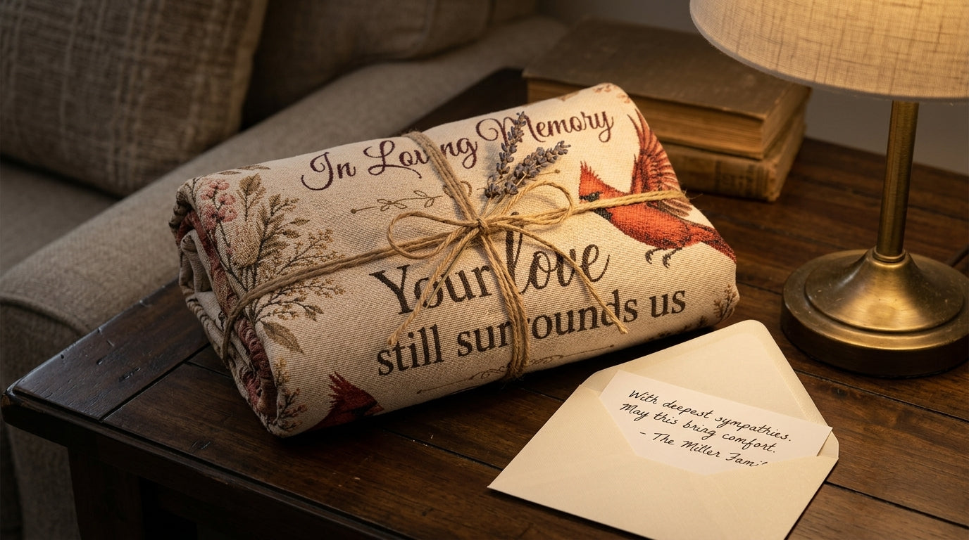In Loving Memory Cardinal Memorial | Sympathy Wall Art