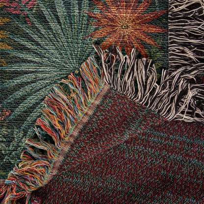 Botanical Garden Woven Blanket