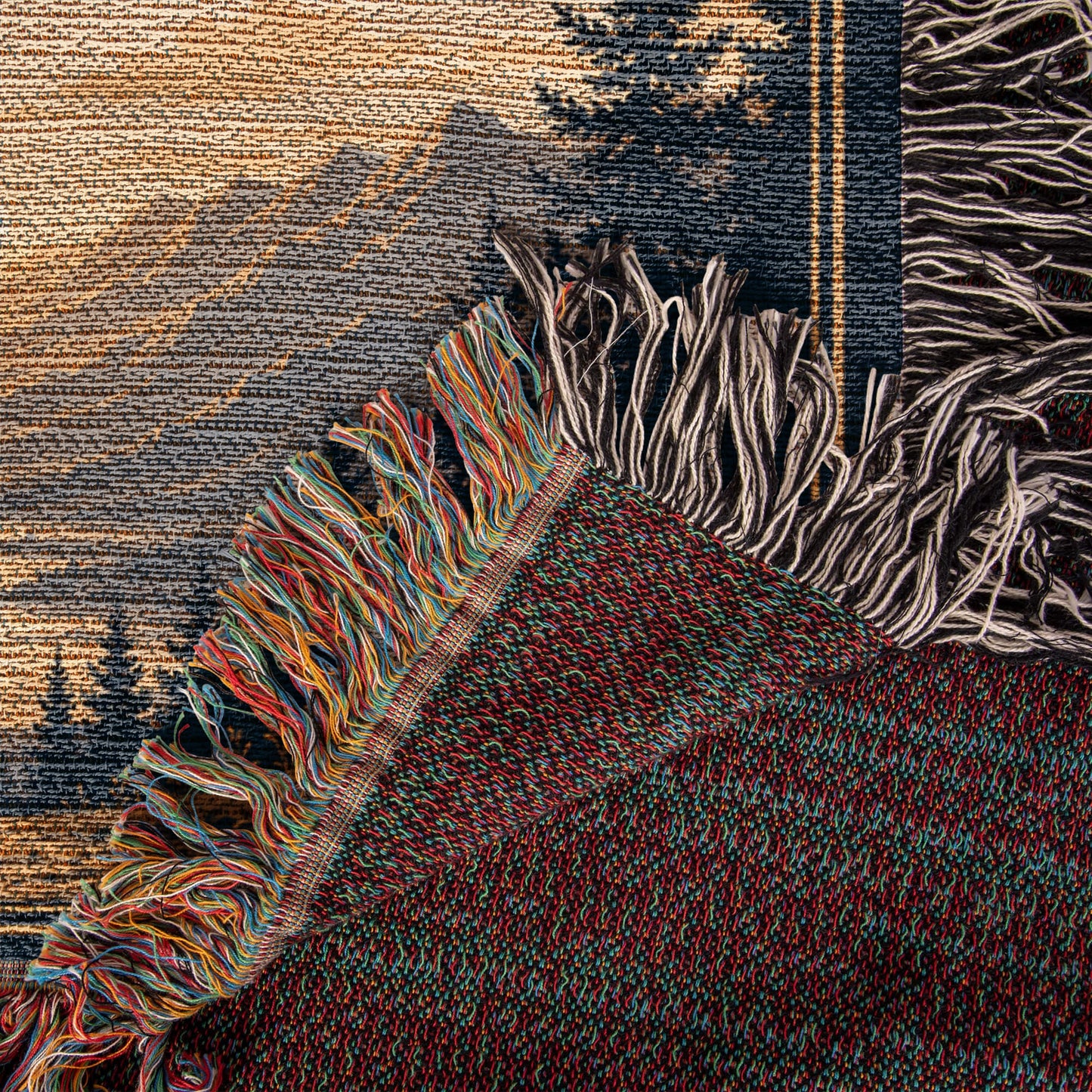 To My Son Woven Blanket | Forever & Always Gift from Dad