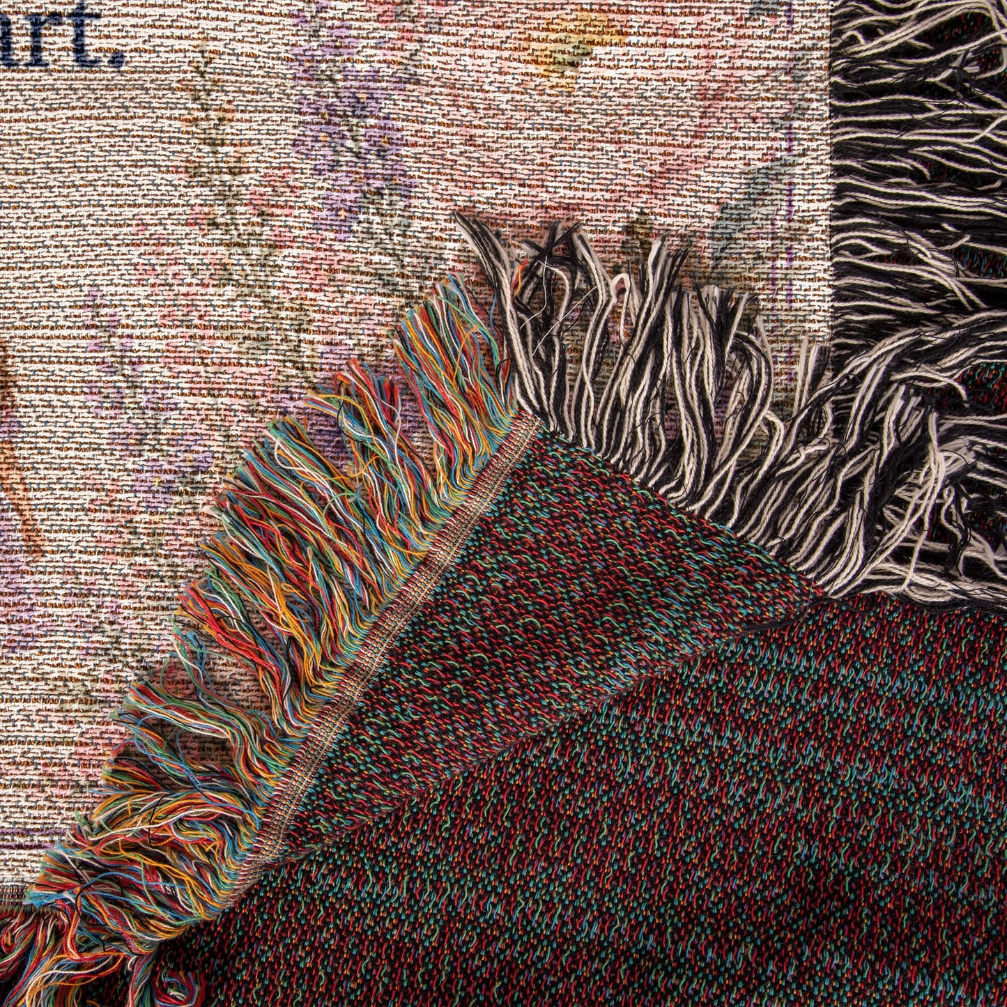 To My Beautiful Daughter Woven Blanket | Gift from Dad