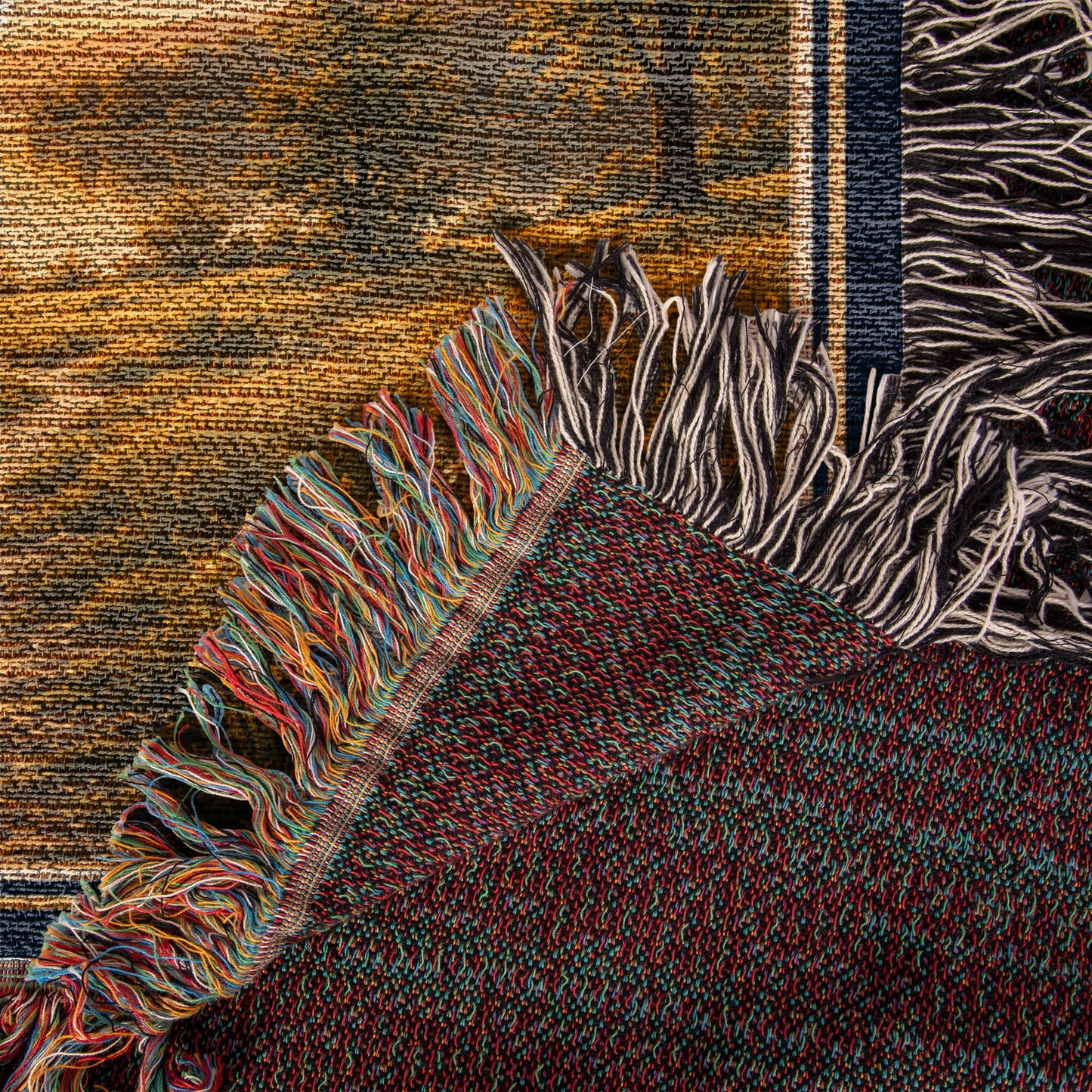 To My Son Woven Blanket | Forever & Always Gift from Mom