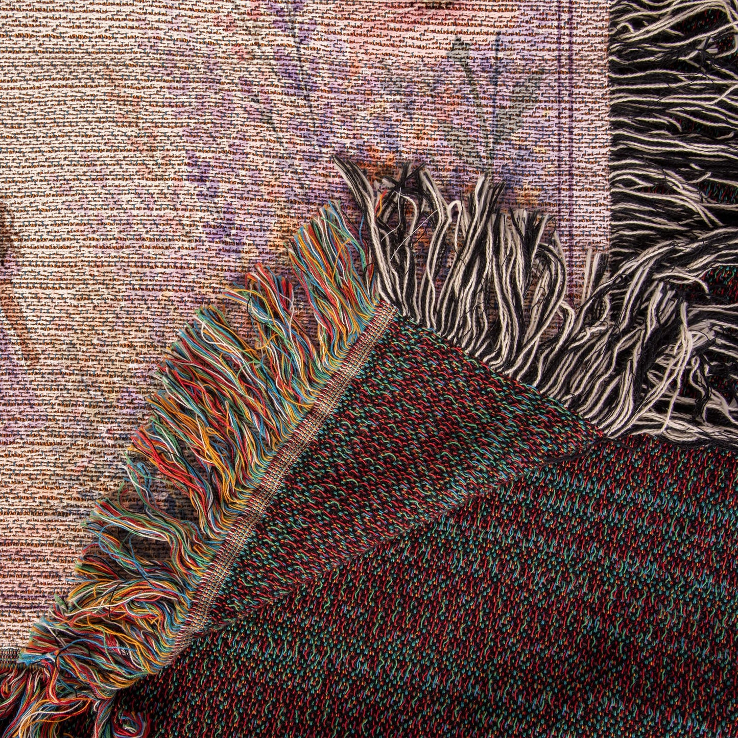 To My Beautiful Daughter Woven Blanket | Gift from Mom
