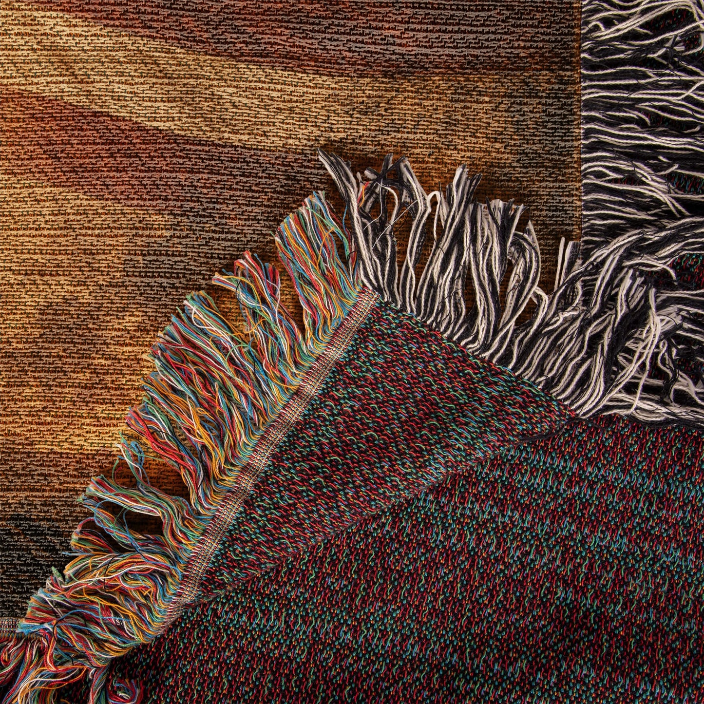 Proud To Have Served Veteran Woven Blanket | Patriotic Military Gift for Veterans