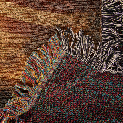 Proud To Have Served Veteran Woven Blanket | Patriotic Military Gift for Veterans